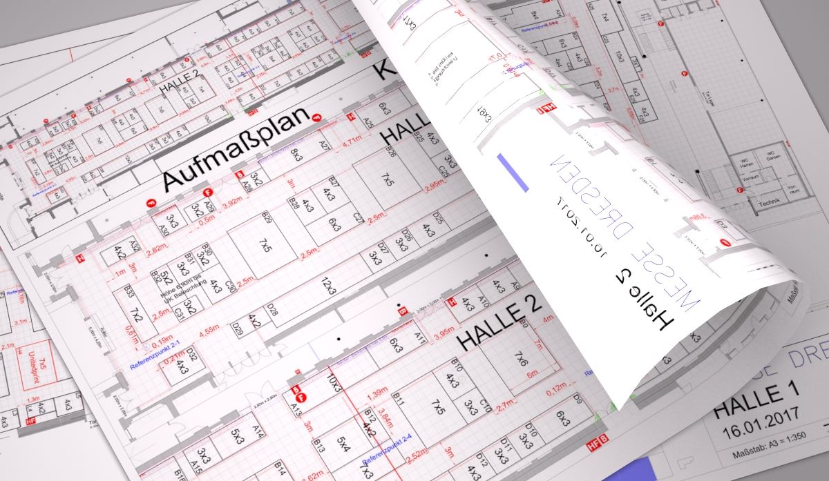 Komplette Aufmaßplanung