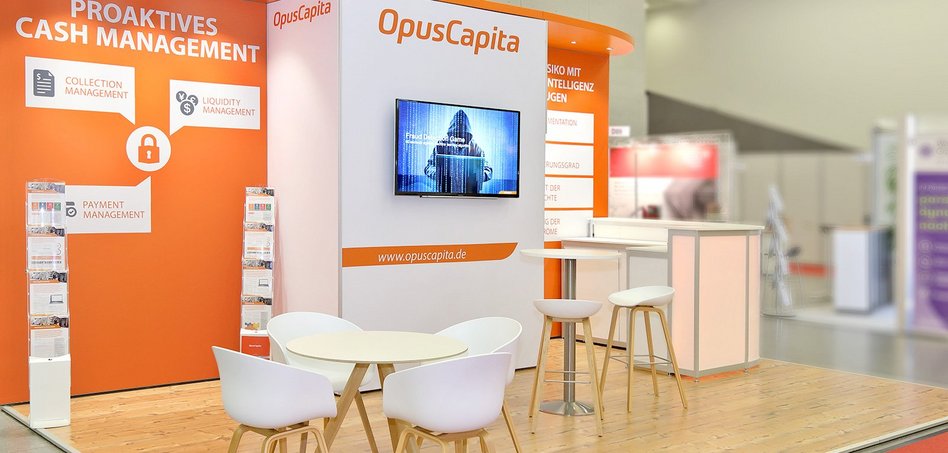 Messestand Opus Capita